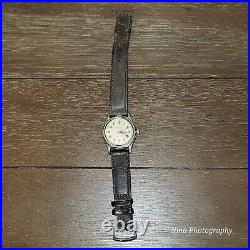 VTG Olympic Seven 7 Jewels Waterproof Trench Swiss Wristwatch Watch Parts Repair