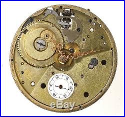 Vacheron Constantin Pocket Watch Movement Spares Or Repairs Vv51