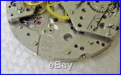 Valjoux 7733 mainplate/movement incomplete for watch repair