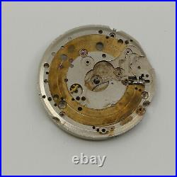 Valjoux 7734 mainplate / movement incomplete for watch repair or parts #12
