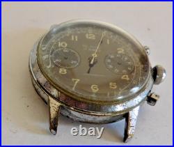 Valjoux 92 Chronograph Running 17 Jewels To Repair. Used