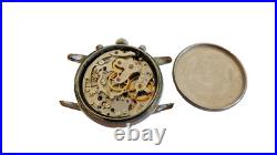 Valjoux 92 Chronograph Running 17 Jewels To Repair. Used