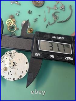 Valjoux Cal. 22 17-Jewel Chronograph Watch Vintage Movement Part Repair