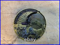 Very Rare Gong and Musical Repeater Pocket Watch Movement for parts or repair