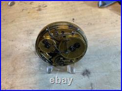 Very Rare Gong and Musical Repeater Pocket Watch Movement for parts or repair