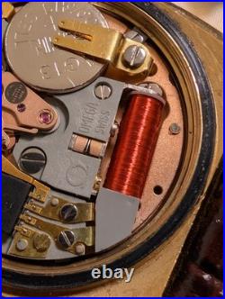 Very Rare Vintage (70's) Men's Omega MegaQuartz 32khz For Parts Or Repair