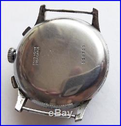 Very Rare big size EROICA Landeron 52 Chronograph Parts or Repair