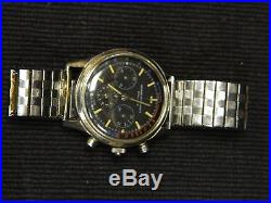 Vintage 1-Owner Girard Perregaux Olimpico Chronometer Watch Runs Parts Repair