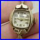 Vintage 14k Yellow Gold Lady Alton Wrist Watch AS IS Parts Repair
