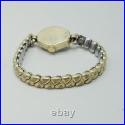 Vintage 14k Yellow Gold Lady Alton Wrist Watch AS IS Parts Repair