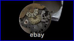 Vintage 1920s Maben mens Jump Hour Mechanical Watch for Parts/Repairs