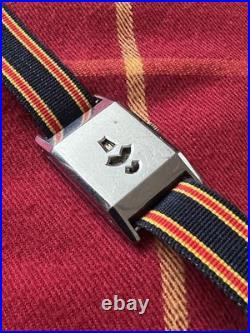 Vintage 1930s Art Deco Jump Hour Watch for Repair Restore Parts NO WORK AS IS