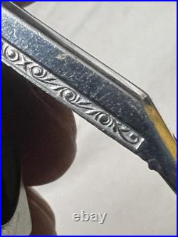 Vintage 1930s Art Deco Jump Hour Watch for Repair Restore Parts NO WORK AS IS