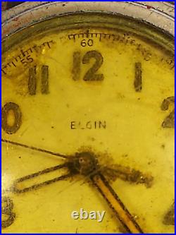 Vintage 1942 Elgin WWII Watch Grade 532 15J FOR PARTS/REPAIR SN# E213874