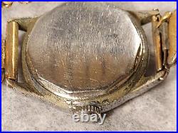 Vintage 1942 Elgin WWII Watch Grade 532 15J FOR PARTS/REPAIR SN# E213874