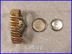 Vintage 1942 Elgin WWII Watch Grade 532 15J FOR PARTS/REPAIR SN# E213874