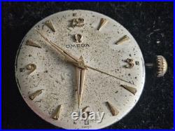 Vintage 1956 Omega 17 Jewels Watch Movement #420 For Parts Or Repair