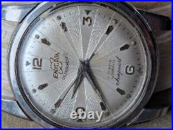 Vintage 1957 Enicar Ultrasonic Seapearl withBrevet Divers Case FOR PARTS/REPAIR Vintage 1957 Enicar Ultrasonic Seapearl withBrevet Divers Case FOR PARTS/REPAIR