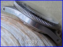 Vintage 1960's Bifora All SS German 20 ATM Skin Diver withPatina FOR PARTS/REPAIR