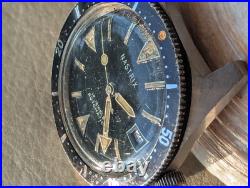 Vintage 1960's Nastrix All SS Diver withWarm Patina, AS 1701 Mvmt FOR PARTS/REPAIR Vintage 1960's Nastrix All SS Diver withWarm Patina, AS 1701 Mvmt FOR PARTS/REPAIR