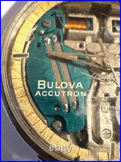 Vintage 1966 Bulova Accutron Spaceview 214 M5 As-Is (Parts Or Repair)
