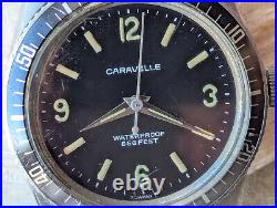 Vintage 1966 Caravelle M6 Sea Hunter Devil Diver withPatina, Runs FOR PARTS/REPAIR