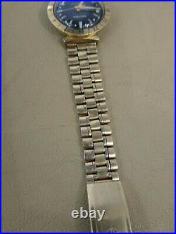 Vintage 1967 Bulova Accutron Astronaut 14k Gold Filled Watch M7 For Parts Repair