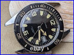 Vintage 1969 Timex'2157' Diver withWarm Patina, Countdown Bezel FOR PARTS/REPAIR Vintage 1969 Timex'2157' Diver withWarm Patina, Countdown Bezel FOR PARTS/REPAIR