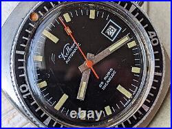 Vintage 1970's Kelbert Big Crown All SS Diver Watch withPatina FOR PARTS/REPAIR Vintage 1970's Kelbert Big Crown All SS Diver Watch withPatina FOR PARTS/REPAIR