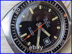 Vintage 1970's Kelbert Big Crown All SS Diver Watch withPatina FOR PARTS/REPAIR Vintage 1970's Kelbert Big Crown All SS Diver Watch withPatina FOR PARTS/REPAIR