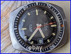Vintage 1970's Kelbert Big Crown All SS Diver Watch withPatina FOR PARTS/REPAIR Vintage 1970's Kelbert Big Crown All SS Diver Watch withPatina FOR PARTS/REPAIR