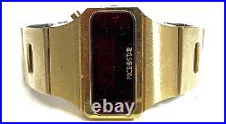Vintage 1970s RARE MICROSTAR USA-SWISS DIGITAL ELECTRONIC LCD REPAIRS/PARTS