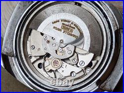 Vintage 1971 Caravelle Day-Date Watch withBlue Dial, AS 1916 Mvmt FOR PARTS/REPAIR