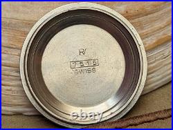 Vintage 1973 Bulova Day-Date Devil Diver Watch withSigned Crown FOR PARTS/REPAIR