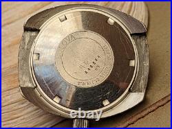 Vintage 1973 Bulova Day-Date Devil Diver Watch withSigned Crown FOR PARTS/REPAIR