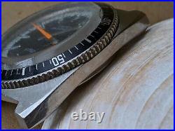 Vintage 1974 Caravelle 666 Feet Diver Watch withSigned Crown FOR PARTS/REPAIR