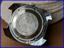 Vintage 1974 Caravelle West Germany Watch withSigned Crown, Runs FOR PARTS/REPAIR