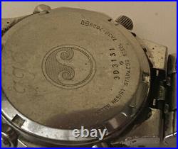 Vintage 1984 Seiko 7A38-7029 Chronograph for Repair/Parts Royal Oak