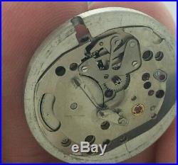 Vintage 21j Lord Elgin Chevron, Direct Read Jump Hour Watch, 14k GF-Parts/Repair