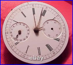 Vintage 43MM THE NASSAU PATENT 3245 POCKET WATCH O F CHRONOGRAPH REPAIR