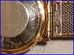 Vintage 50s Or 60s Benrus 3 star Self Winding Swiss Watch For Parts Or Repair