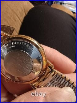 Vintage 50s Or 60s Benrus 3 star Self Winding Swiss Watch For Parts Or Repair