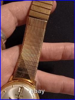 Vintage 50s Or 60s Benrus 3 star Self Winding Swiss Watch For Parts Or Repair