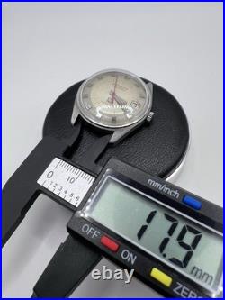 Vintage 70's Wittnauer Electronic Transistorized Men's Watch For Parts Repair