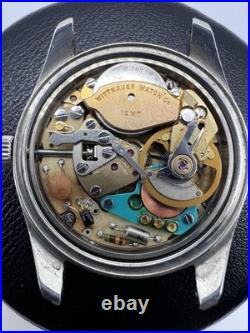 Vintage 70's Wittnauer Electronic Transistorized Men's Watch For Parts Repair