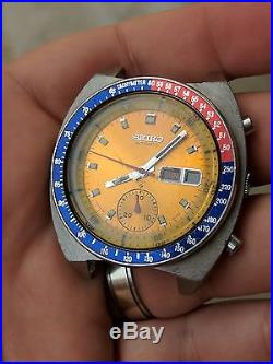 Vintage'77 Seiko 6139 Chrono Pogue Watch, for parts/repair