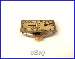 Vintage 980b Hamilton Mens Dr. Wristwatch Movement + Dial for Parts / Repair