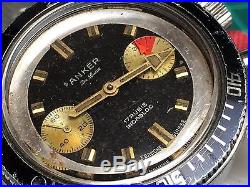 Vintage ANKER de Luxe 17 Rubis Incabloc Valjoux 7733 For Parts/Repairs