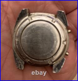 Vintage Alarm Manual Wrist Watches For Parts Repair Swiss Made