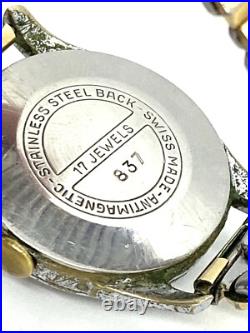 Vintage Alsta 17J Triple Date Wrist Watch For Parts / Repair